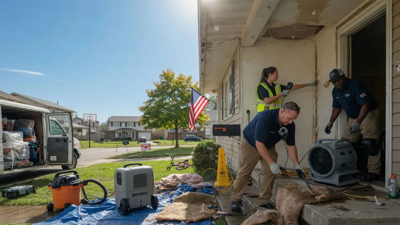 Water Damage Restoration in Mapleton, ND near me